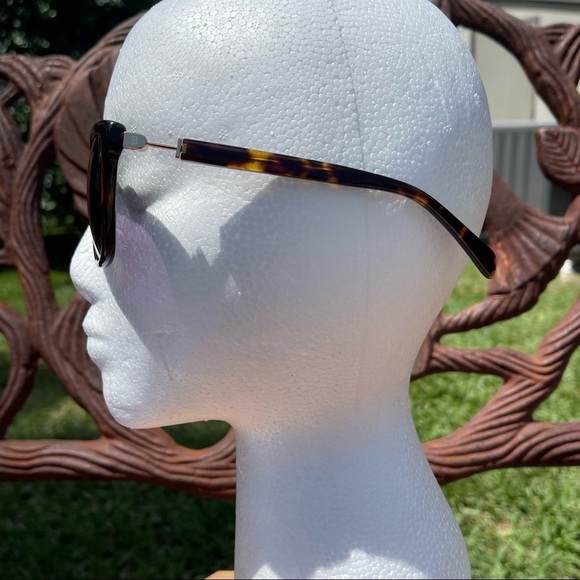 NWT Balmain Tortoise  Acetate Plastic Sunnies Shades Sunglasses - Picture 12 of 12